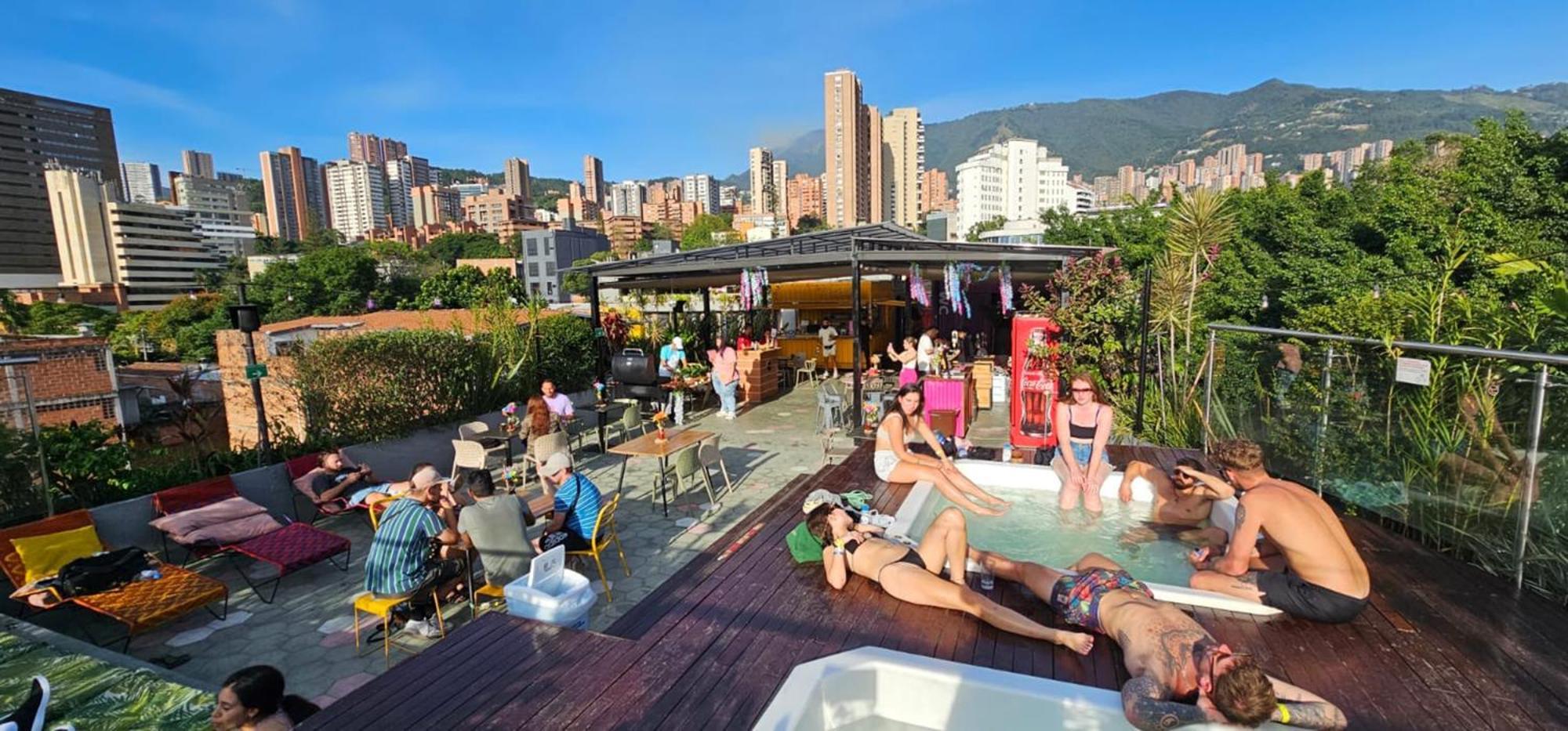 Viajero Medellin Hostel Zewnętrze zdjęcie