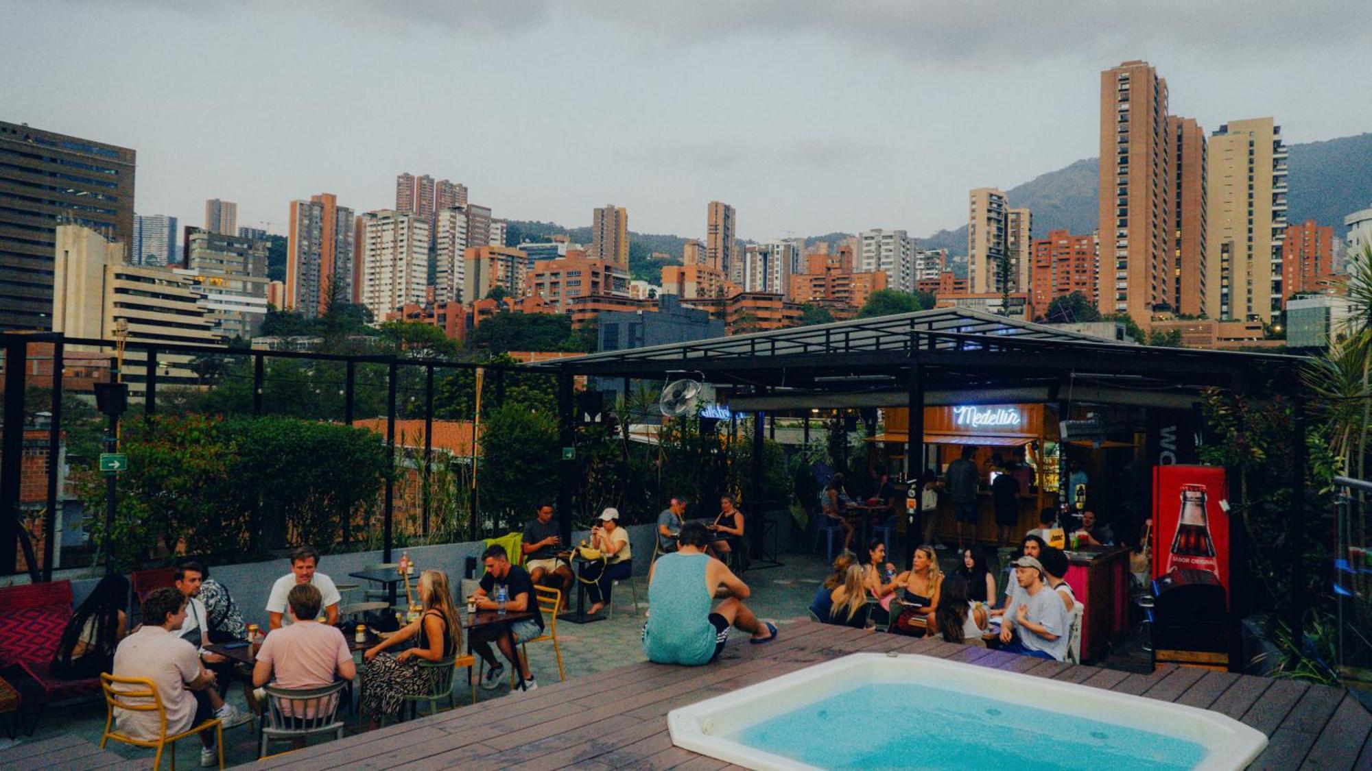 Viajero Medellin Hostel Zewnętrze zdjęcie